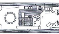Costa Magna Main Deck layout